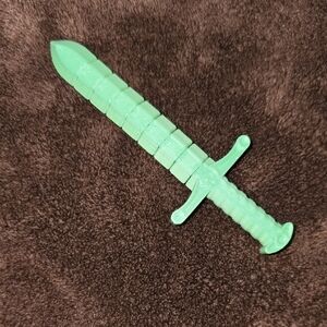 3D Printed Articulated Mini Sword